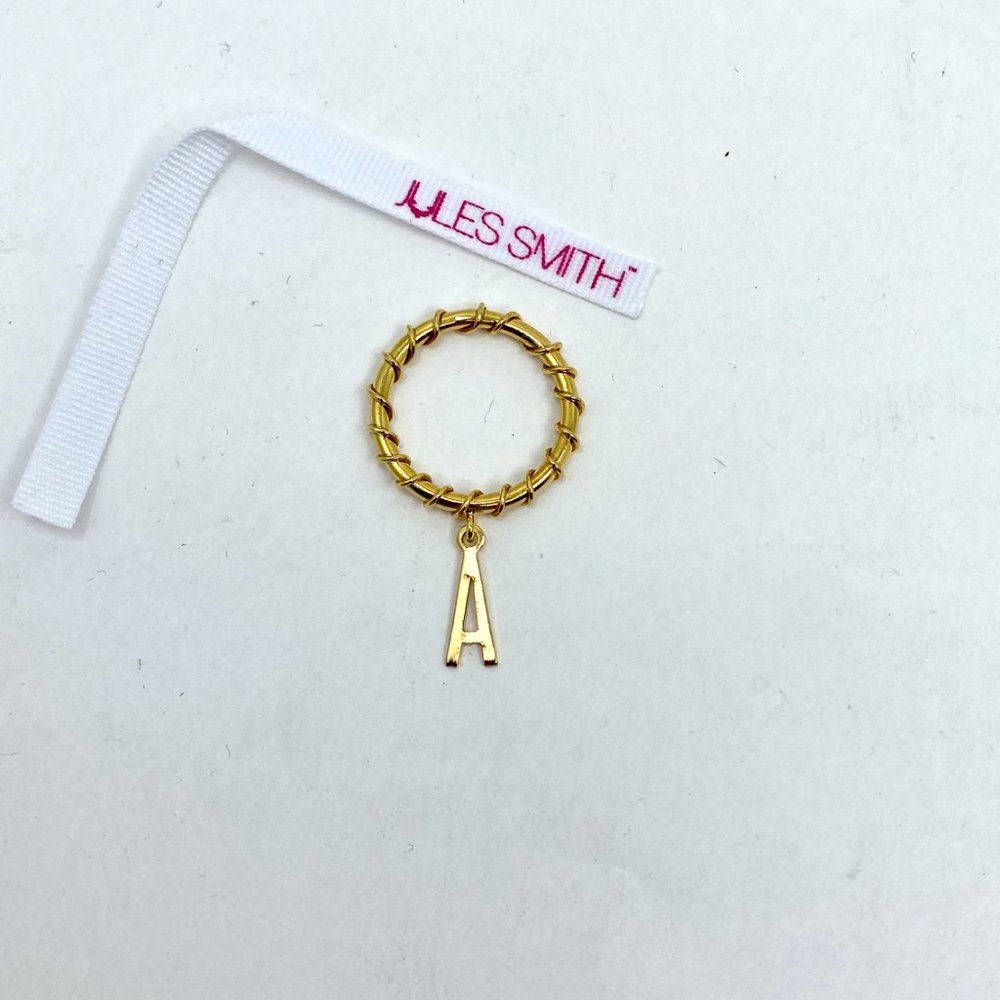 Jules Smiith Initial A Ring